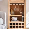 MUEBLE BAR CON BODEGUERO - ALAMO en Madera natural - Bibliotecas, Uruguay | La Iberica, vista 7 de 7