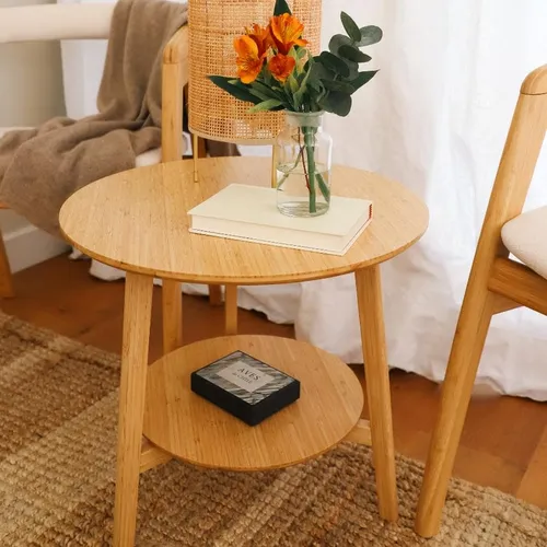 Mesa Verona en Madera natural - Muebles, Uruguay | Uruguay Bamboo