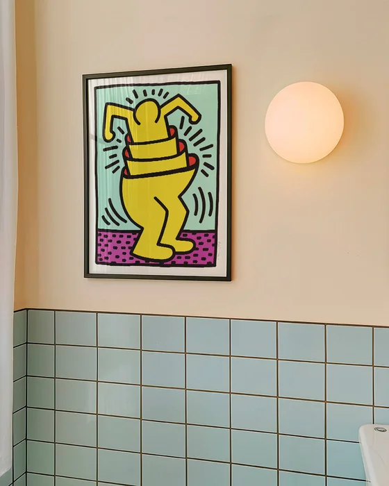Keith Haring - Cup Man en Multicolor - Láminas, Uruguay | La Cuadrería, vista 2