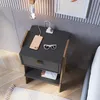 Mesa de Luz gris - Mesas de luz, Uruguay | RM Muebles y Deco, vista 2 de 5