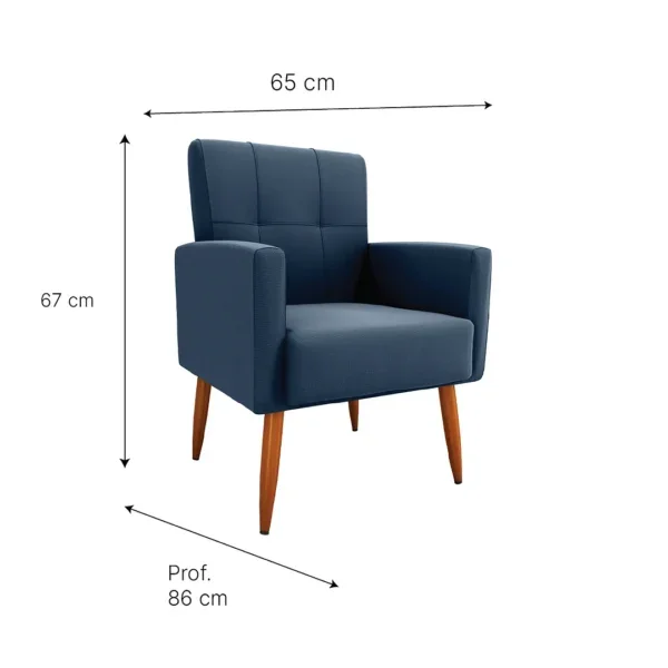 CONJUNTO TEXAS en Azul - Sillones y sofás, Uruguay | Palermo Casa Deco, vista 2