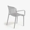 Silla de exterior Isabellini - gris claro en Gris - Sillas, Uruguay | Kavehome, vista 9 de 10