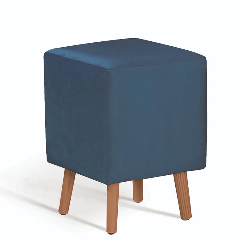 Puff Cube Velvet / ÚLTIMAS UNIDADES en Verde - Sillones y sofás, Uruguay | Unsi, vista 3