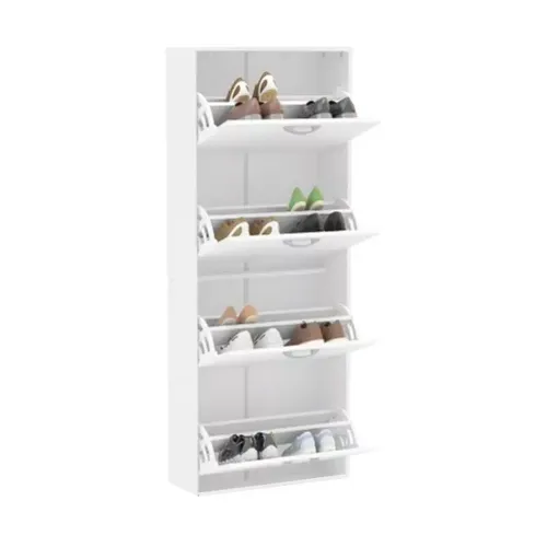 Zapatera 4 puertas - Leonardo en Blanco - Cómodas, Uruguay | Delta Center