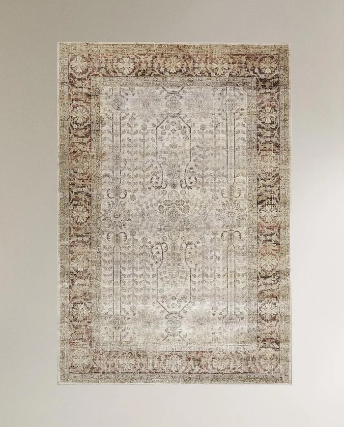ALFOMBRA RECTANGULAR EFECTO VINTAGE - Alfombras, Uruguay | Zara Home, vista 2