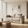 Sofá Olimpus - Microfibra - 2 cuerpos - Kruger 02-152 (Beige) en Beige - Sillones y sofás, Uruguay | NYR, vista 1 de 5