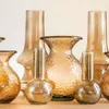 VASIJA DE VIDRIO OCRE - 35 CMS en Naranja - Jarrones, Uruguay | La Iberica, vista 2 de 2
