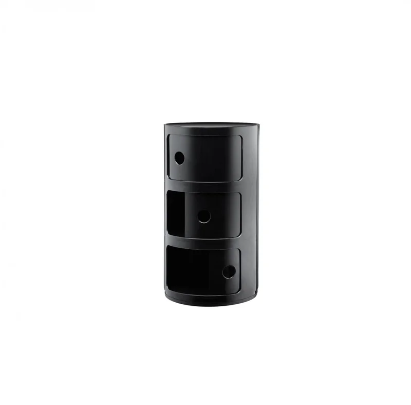 Mesa Baja Componibili - Black en Negro - Mesas de living, Uruguay | Samic, vista 3