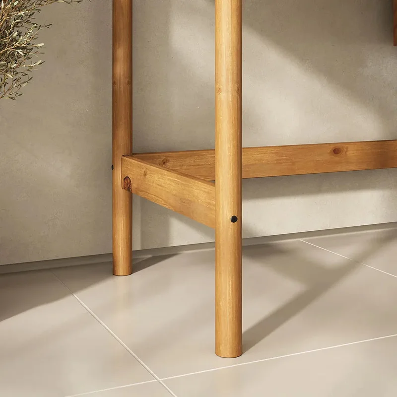 Escritorio 110cm Apama - Madera Maciza en Madera natural - Escritorios, Uruguay | Balton, vista 8