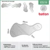 Espejo Organico Marena Irregular 89cm 100% Mdf Negro Mate - Espejos, Uruguay | Balton, vista 4 de 7