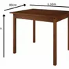 JUEGO COMEDOR OLIVIA 4 SILLAS /CERA - Mesas de comedor, Uruguay | Que Sal Muebleria, vista 2 de 4