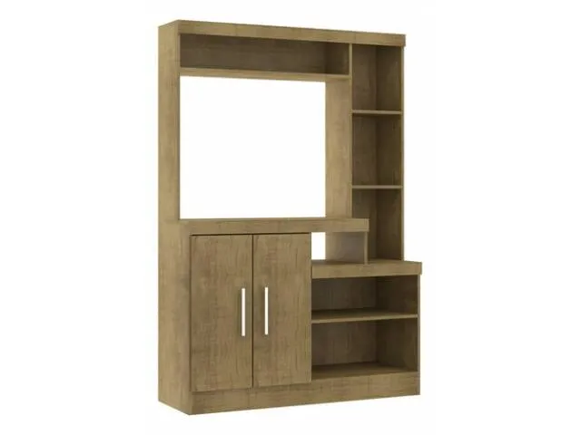 Rack Modular 2p y estantes Terracota Demolicion - Muebles para TV, Uruguay | Que Sal Muebleria