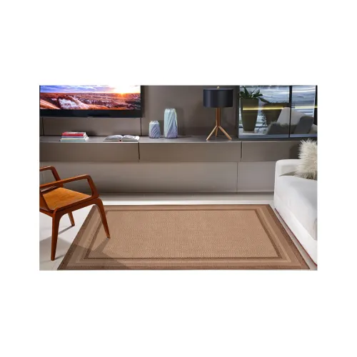 Alfombra ECO MOLDURA Marrón - 150*200 - Textiles, Uruguay | Noe