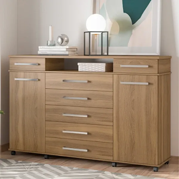 Cómoda LONDON en Madera natural - Cómodas, Uruguay | Palermo Casa Deco