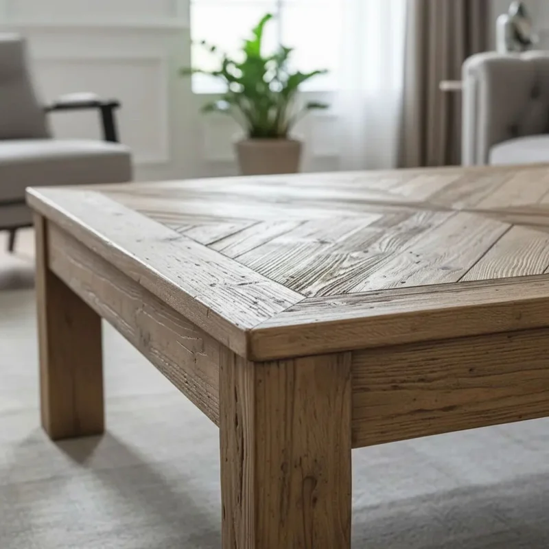Mesa de living Linea Rimini en Madera natural - Mesas de living, Uruguay | La Cueva Muebles, vista 5