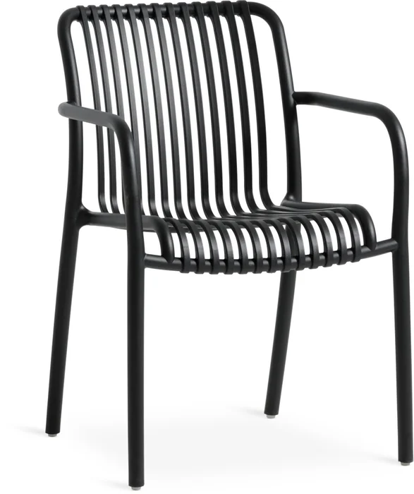 Silla apilable NABBEN negro en Negro - Muebles para el exterior, Uruguay | JYSK