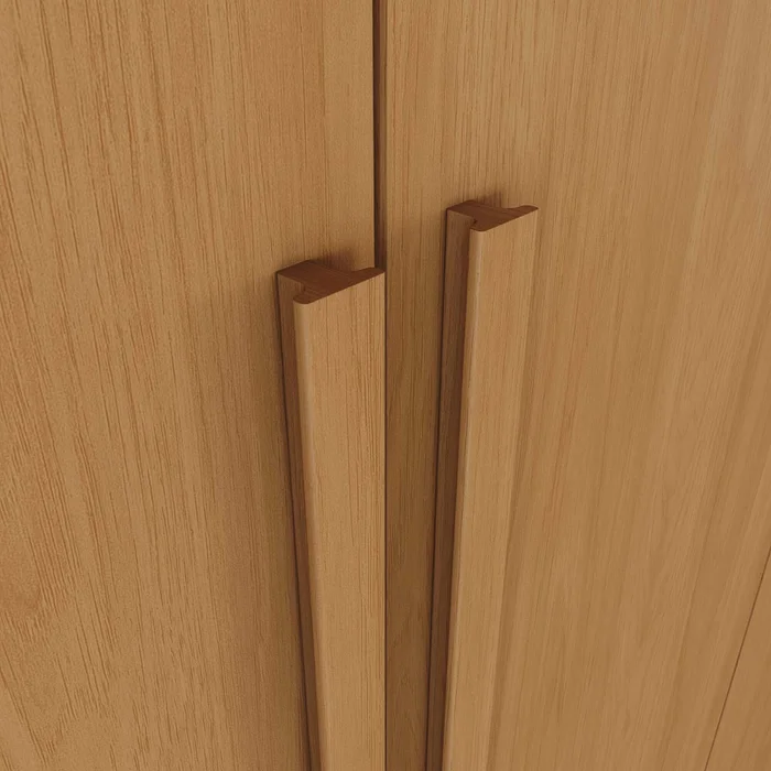 Placard 6 Puertas Mdp Marron Leblon en Madera natural - Roperos y placares, Uruguay | Divino, vista 4