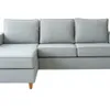 Sofá con Chaise DESIREÉ - Gris en Gris - Sillones y sofás, Uruguay | Finkel, vista 2 de 3