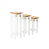 Conjunto Set De Mesas - Línea Monterrey - Blanco - Mesas de arrimo, Uruguay | Ecowood, vista 1 de 7