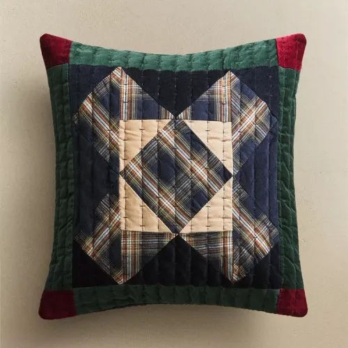 FUNDA COJÍN CRUZ PATCHWORK - Textiles, Uruguay | Zara Home