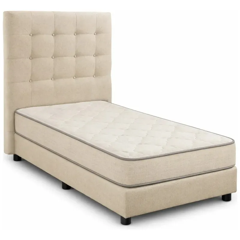 Respaldo de 1 plaza 90cms - Color beige en Beige - Respaldos de cama, Uruguay | Champagne Home