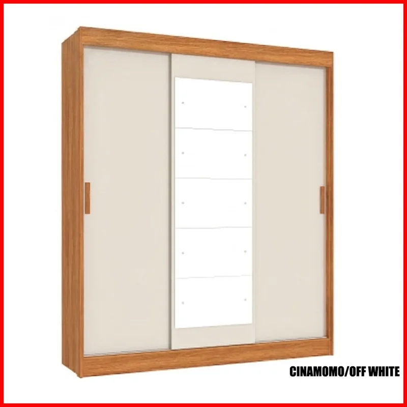 Placard puertas corredizas con espejo – Capri - Roperos y placares, Uruguay | Punto Unión, vista 3