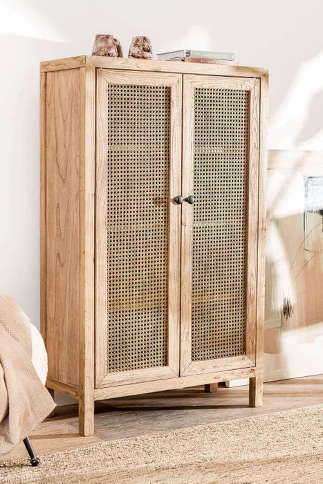MUEBLE MOSS - OLMO Y ESTERILLA en Madera natural - Bibliotecas, Uruguay | La Iberica