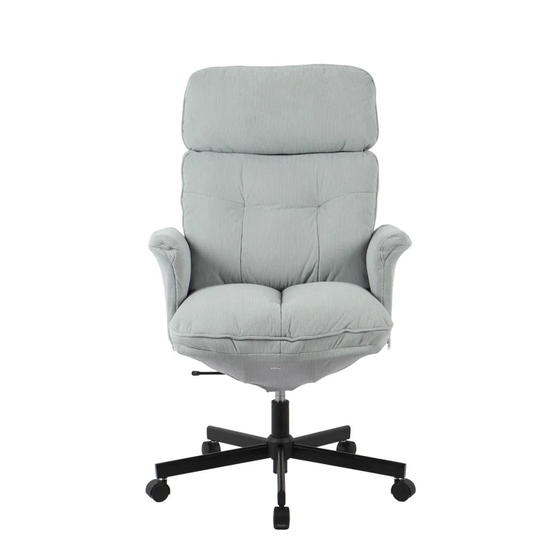Silla De Oficina Gerencial Tela-y-metal Gris Cicerón en Gris - Escritorios y sillas de escritorio, Uruguay | Divino, vista 3