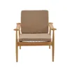 BUTACA ZILDA EN MADERA Y TELA COLOR BEIGE en Beige - Sillones y sofás, Uruguay | Alfa Ventas, vista 2 de 5