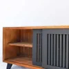 RACK BLACK RIO 1,25mt en Negro - Muebles para TV, Uruguay | Fundamento Muebles, vista 3 de 5