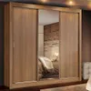 Ropero Placard Matrimonial Monaco 170CM con 1 Espejos 3 Puertas Corred - Roperos y placares, Uruguay | Balton, vista 4 de 24