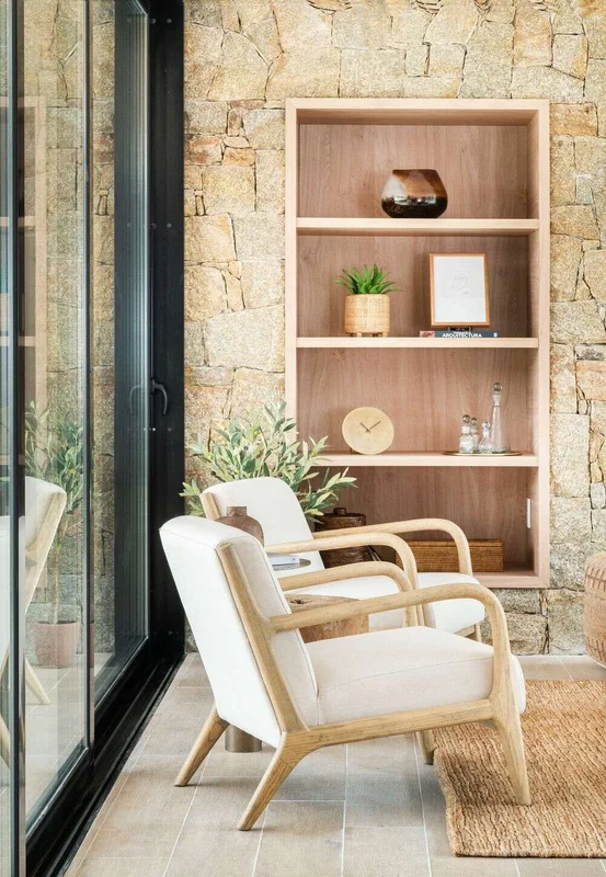 BUTACA HAMPTONS - FRESNO Y LINO en Blanco - Butacas, banquetas y puffs, Uruguay | La Iberica, vista 10