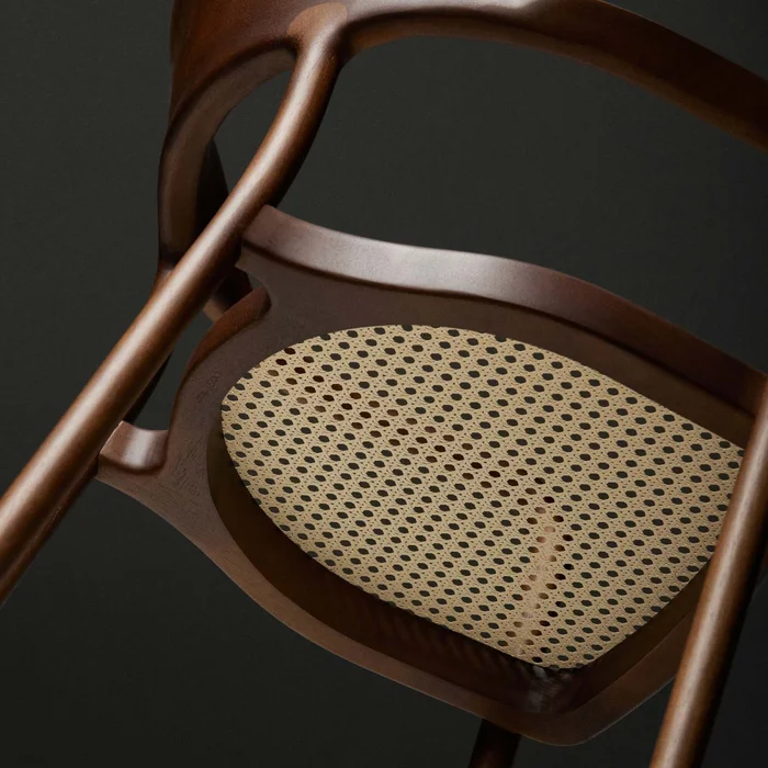 Silla De Comedor Madera Donatella en Marrón - Sillas, Uruguay | Divino, vista 3