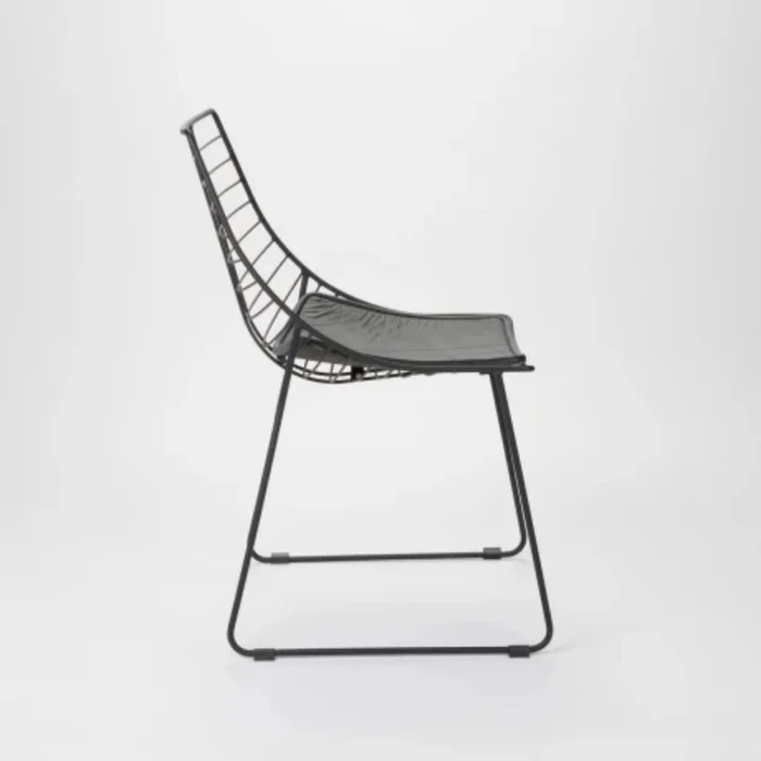Silla MILANO Negro en Negro - Sillas, Uruguay | Viasono, vista 3