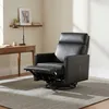 Butaca Lord (Reclinable) - Cuero Básico - 450 (Negro) en Negro - Butacas, banquetas y puffs, Uruguay | NYR, vista 3 de 4