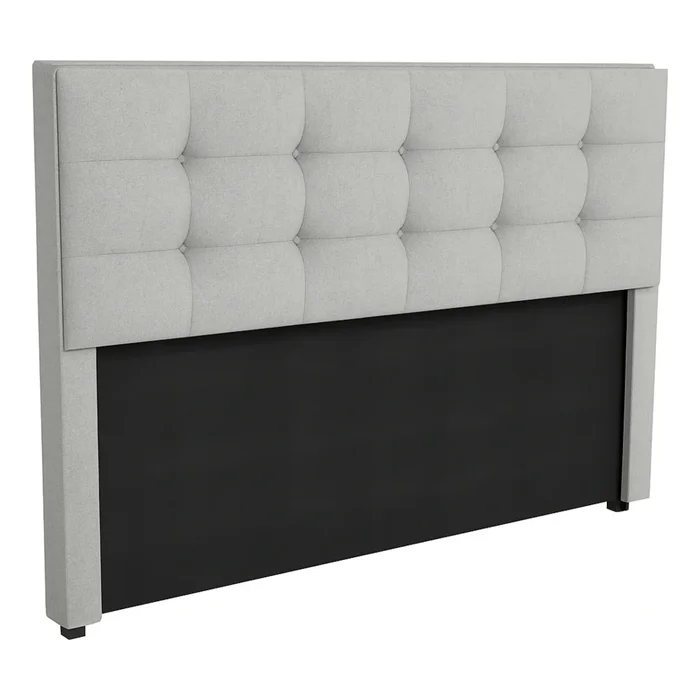 Respaldo king diseño capitoneado - Beige en Beige - Respaldos de cama, Uruguay | Nario Hogar