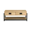 Mesa De Living 2 Cajones Madera Maciza Pino Encerado - Mesas de arrimo, Uruguay | Muebles Express, vista 1 de 7