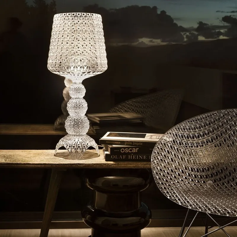 LUMINARIA DE MESA FAENA BLANCO en Blanco - Lámparas de mesa, Uruguay | Viasono
