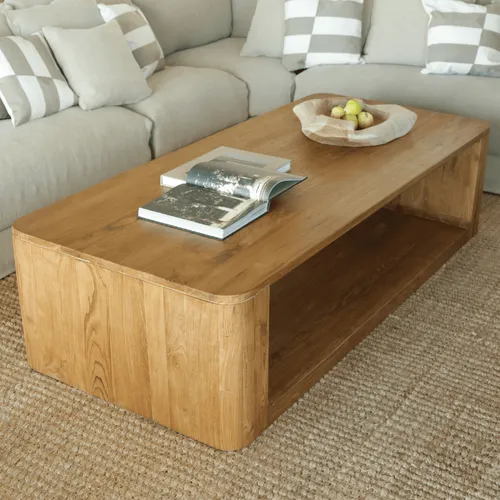 MESA DE LIVING OSLO OPEN en Madera natural - Mesas de living, Uruguay | Masinfinito Casa
