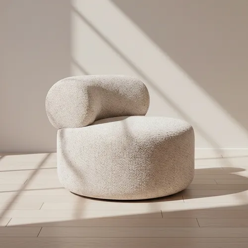 Butaca Tela-premium Multicolor Rolls Multicol en Beige - Sillones y sofás, Uruguay | Divino