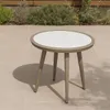 MESA DE EXTERIOR CLOUD Blanco CIRCULAR - Mesas de comedor, Uruguay | Viasono, vista 1 de 3