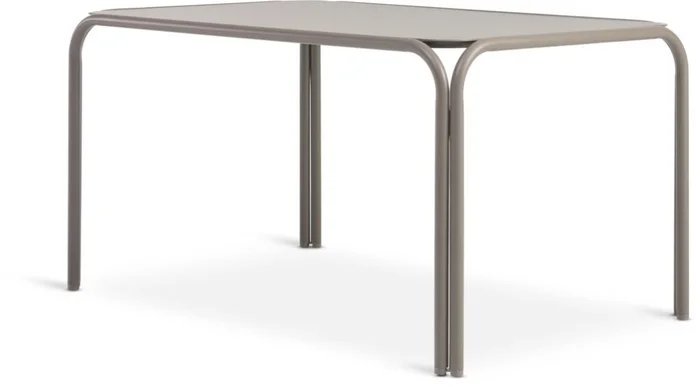 Mesa de jardín RAUMA An.90xL140 arena oscuro en Arena oscuro - Muebles para el exterior, Uruguay | JYSK
