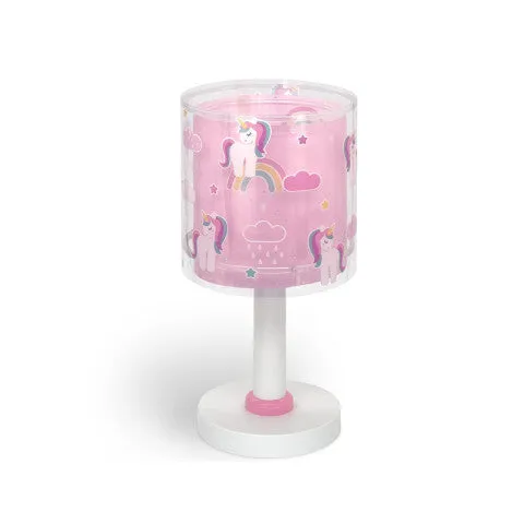 Portátil de Mesa Infantil Unicornio | E14 en Rosa - Lámparas de mesa, Uruguay | Bascuhouse