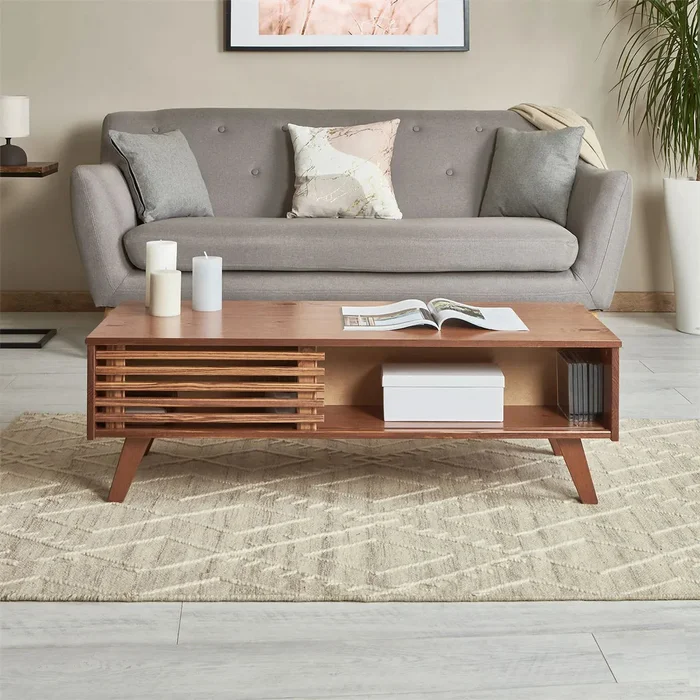 Mesa Ratona Ripado Sean - Madera Maciza en Madera natural - Mesas de living, Uruguay | Balton, vista 12