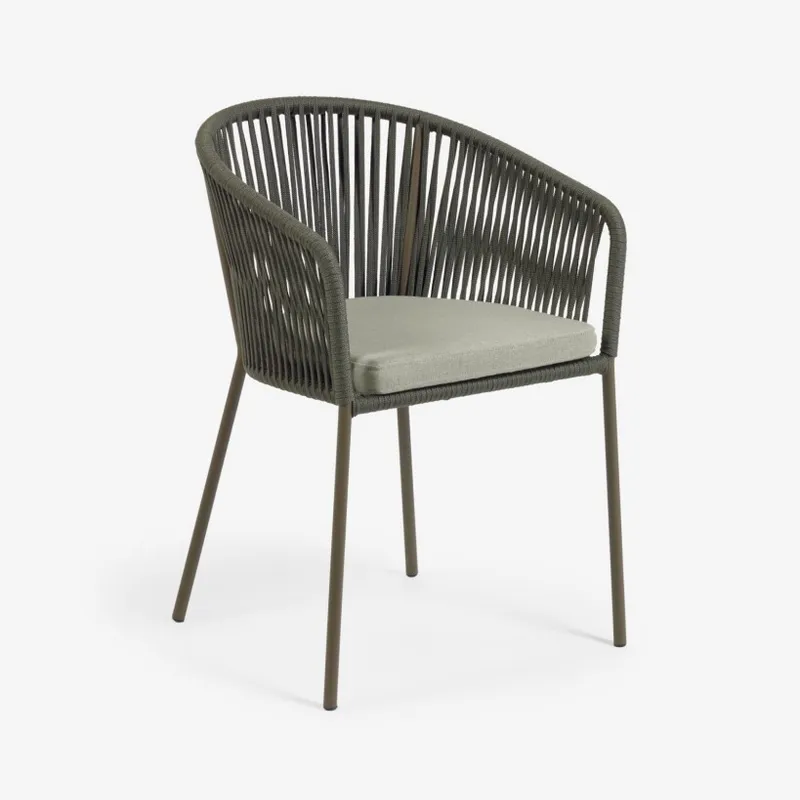 Silla Yanet cuerda verde en Verde - Muebles para el exterior, Uruguay | Kavehome