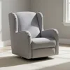Butaca Mecedora 1 Cuerpo Tela Gris Versalles en Gris - Sillones y sofás, Uruguay | Divino, vista 1 de 7