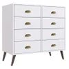 Comodas Cajoneras 8 Cajones Living Dormitorio Compacta - Cómodas, Uruguay | Muebles Express, vista 1 de 2
