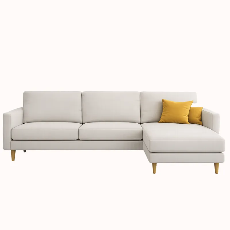 SOFÁ CON CHAISE URBAN en Gris - Sillones y sofás, Uruguay | Forum Design