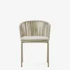 Silla exterior Saconca de cuerda y acero con acabado pintado - beige en Beige - Sillas, Uruguay | Kavehome, vista 7 de 10