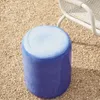 Mesa auxiliar exterior Mesquida de cerámica con acabado azul glaseado Ø 35 cm en Azul - Mesas de arrimo, Uruguay | Kavehome, vista 3 de 7